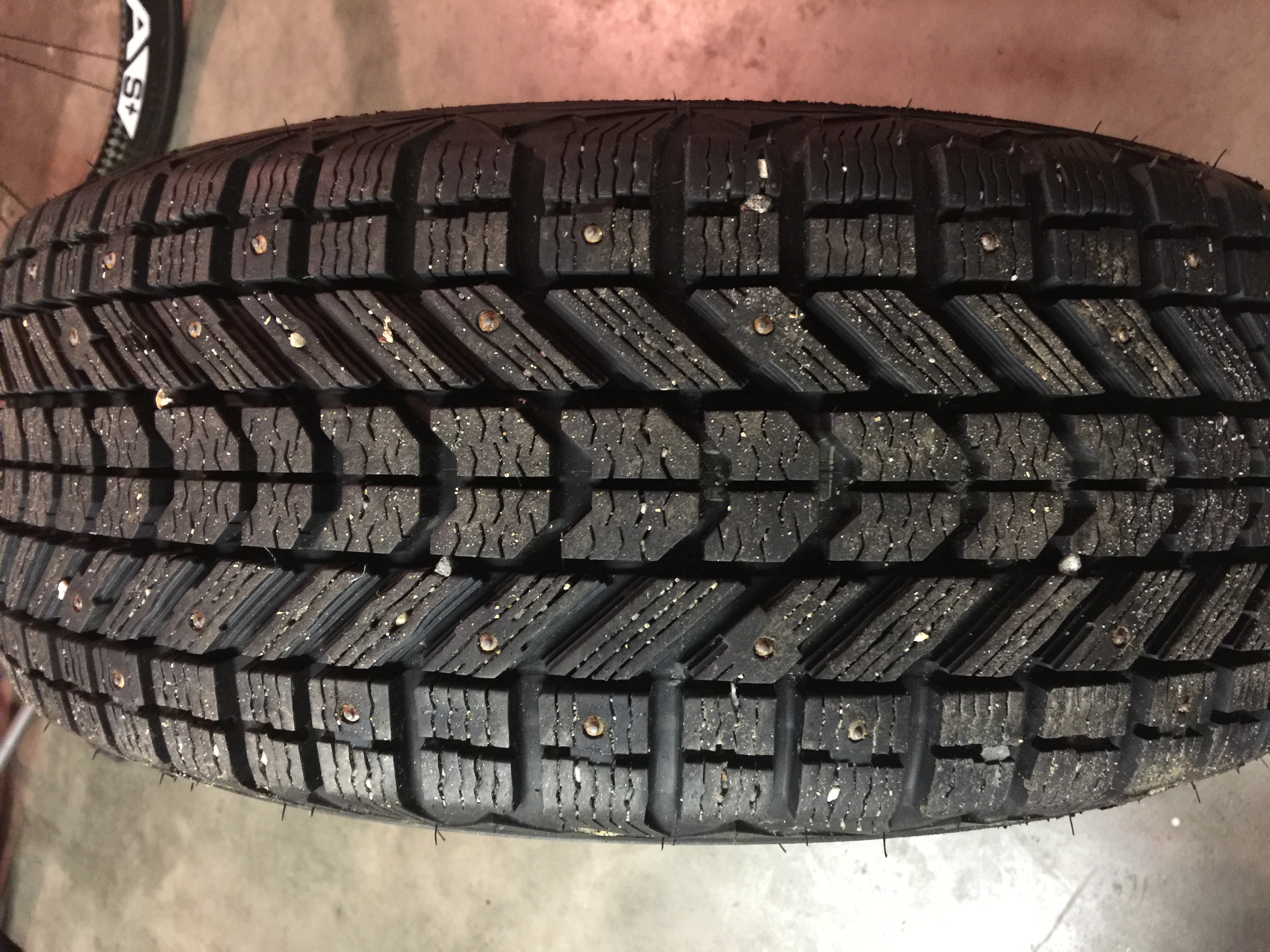 16 studded snow tires