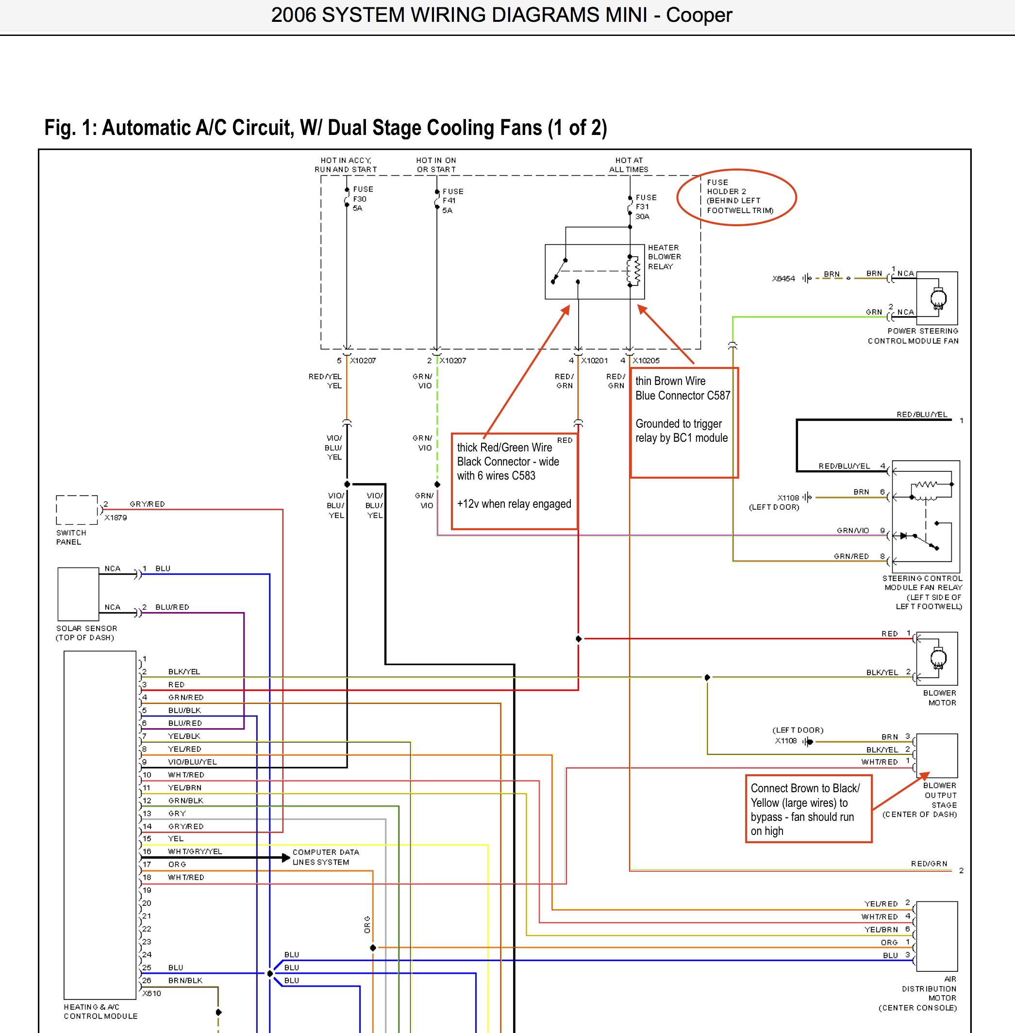 Air Conditioning Heater Blower Control Module Resistor Plug