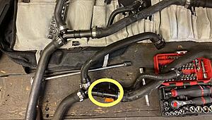 2014 Mini Cooper Countryman SD Diesel (R60). Coolant pipe leak and replacement.-31bdd1cf-5266-4ae5-aaee-d82b80fde5da.jpeg