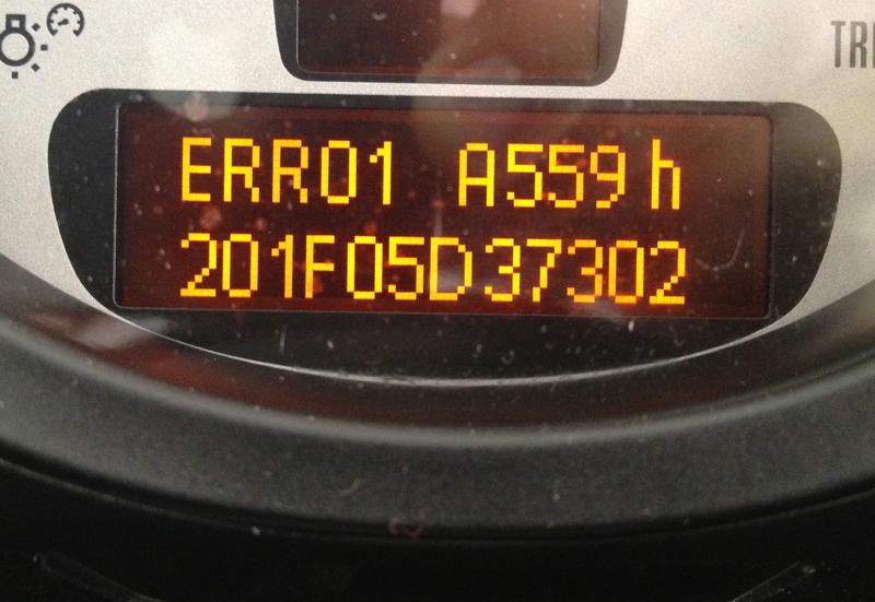 Bmw code a559