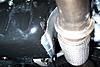 Heat barrier between oil pan and exhaust-applied-to-pan.jpg