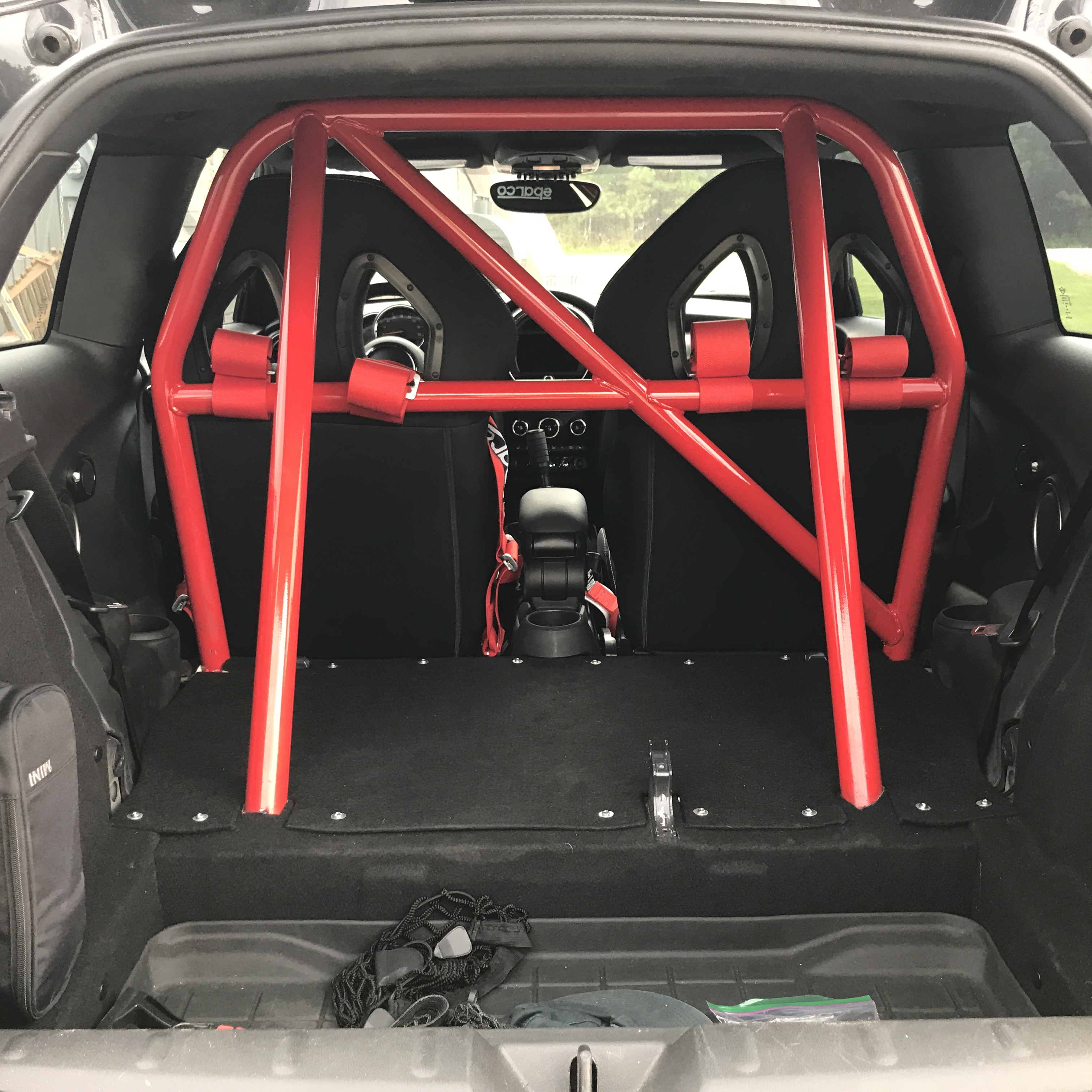 Genuine MINI R56 GP Rear Seat Delete Compartment