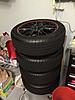 R113 JCW LM Rad Cross Spoke 18&quot; Blk W/ Red, with TPMS, tires-img_4398.jpg