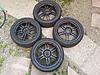 Kosei K1 TS Light Grey wheels plasti-dipped black-20151012_163334.jpg