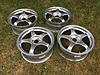Set of 4 SSR GTV01 lightweight wheels, 17x7 4x100, silver, with studs for R56 series-img_2900.jpg