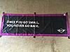 Rare MINI Dealership Banner &quot;Once You Go Small, You Never Go Back&quot;-img_1157.jpg
