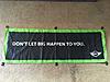Rare MINI Dealership Banner &quot;Don't Let Big Happen to You&quot;-img_1164.jpg