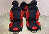 Front &amp; Rear: Red Leather/Carbon Black Cloth Seats (Like-New)- Heated-seats_11.jpg
