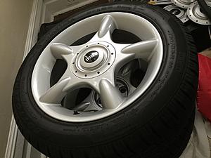 2 BMW MINI Cooper 16" OEM Wheels w/ Pirelli Sotto Zero 2 Winter Tires-img_0216.jpg