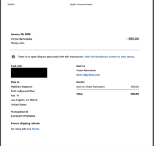 Sold - stewart warner gauges-gagues-receipt.png