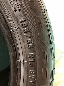 CINTURATO P7 ALL SEASON RUN FLAT - SIZE: 195/55R16 Set of 4 Take offs-img_0796-2.jpg