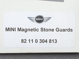 NEW Pair MINI OEM Black Magnetic Stone Guards MINI BMW# 82110304813-img_7702.jpg