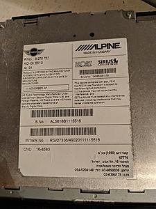 MINI R56 Navigation + Screen + Instrument Cluster-mvimg_20180315_192520.jpg