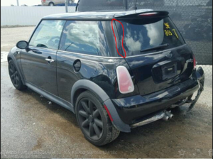 2005 Jet Black Mini Cooper S (R53) Complete Part Out-window-trim.png
