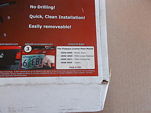 Cravenspeed Platypus License Plate Mount.-dscn0999.jpg