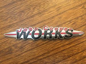 2006 John Cooper Works Gen 1 Rear Badge (OEM)-img_2470.jpg