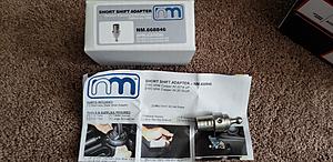 SOLD - NM Short Shift Adapter-20180707_113716.jpg