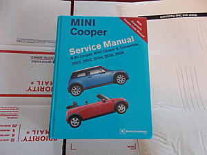 Bentley MINI Cooper Service Manual. 2002-2006. Hardback.-dscn1319.jpg