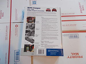 Bentley MINI Cooper Service Manual 2002-2006. Like New.-dscn1493.jpg