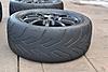 Set of (4) 16x7 Sparco Drift wheels w/ Yokohama ADVAN A048 tires 225-50-16-left-rear-side-view.jpg