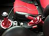 R53 Red Leather E-brake, shifter set.-photo-3.jpg