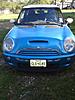 Electric Blue Metallic hood 2004 Mini S-20140415_174441.jpg