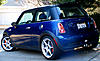 2004 Mini Cooper S Indi Blue Loaded! 6 spd. 7 year warranty.-left-rear.jpg