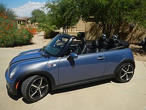 SoCA - 05 Mini Cooper S Convertible JCW -Rare Metallic Blue-Great COND! - 00-eft-side-topdown.jpg