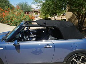 SoCA - 05 Mini Cooper S Convertible JCW -Rare Metallic Blue-Great COND! - 00-convertible-top-sunroof-mode.jpg