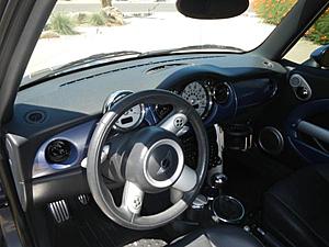 SoCA - 05 Mini Cooper S Convertible JCW -Rare Metallic Blue-Great COND! - 00-interior-front-dash.jpg