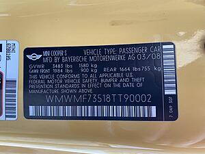 2008 Cooper S - Manual, Mellow Yellow-c2c83c62-7ae8-4f2d-b8e3-e1fb6d2cf8a0.jpeg