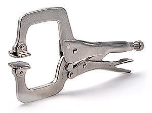 Do spark plug gaskets need to be flush?-locking-c-clamp.jpg