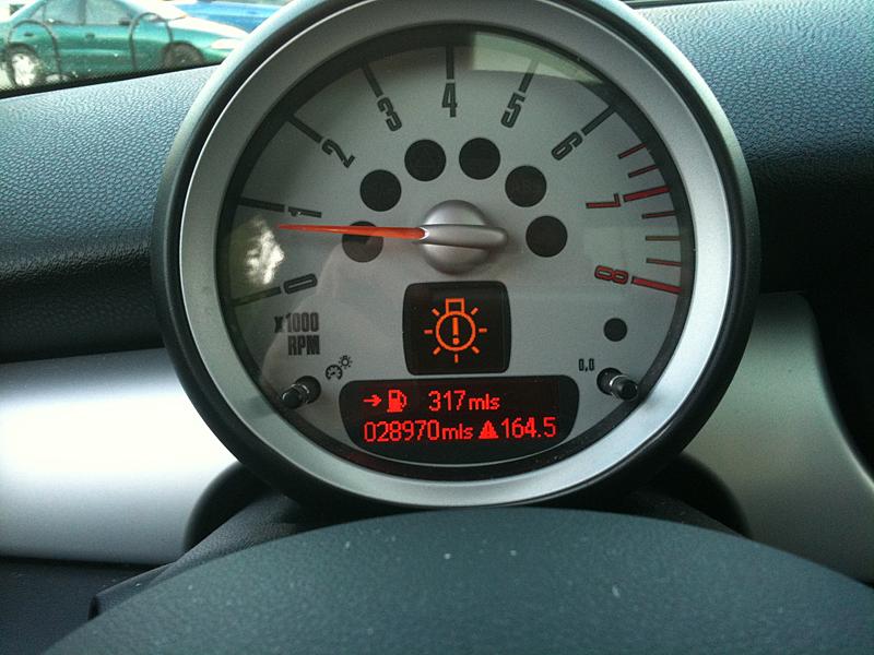 R56 What Is This Warning Icon North