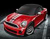 What color stripes on a chili red roadster?-redroadsterroofupfront.jpg