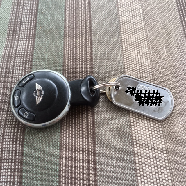 Mini key fob - can I use it without the chrome ring? : r/MINI