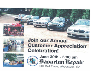 Bavarian Repair 3rd annual celebration! Woodstock GA-flyer2.png